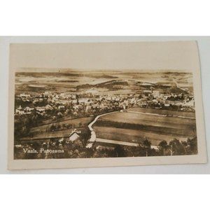1950s REAL PHOTO POSTCARD Vaals Panorama Netherlands. BT960